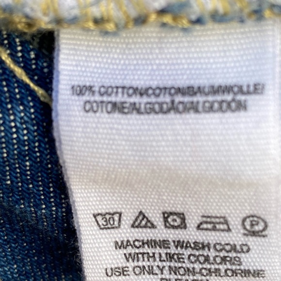 Free People cut off raw hem jeans size 30 - Picture 5 of 6